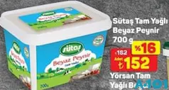 SÜTAŞ TAM YAĞLI BEYAZ PEYNİR 700 G